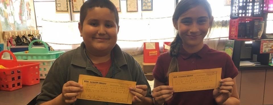 Students earn Golden Tickets